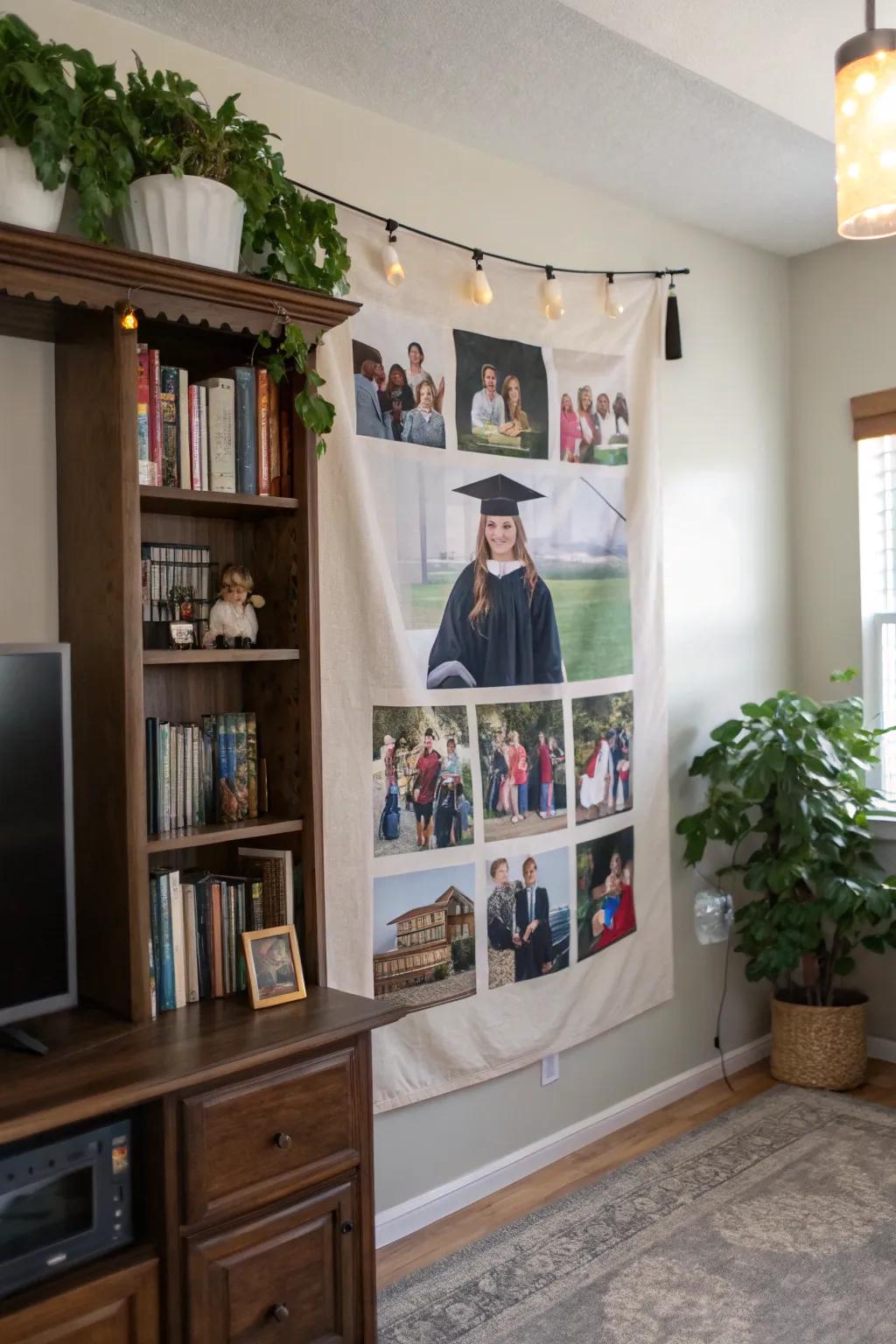 A heartfelt photo collage banner capturing memorable moments.