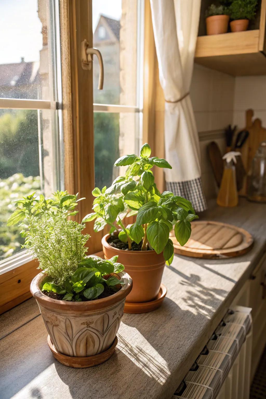 Gift the freshness of an indoor herb garden to elevate any kitchen space.