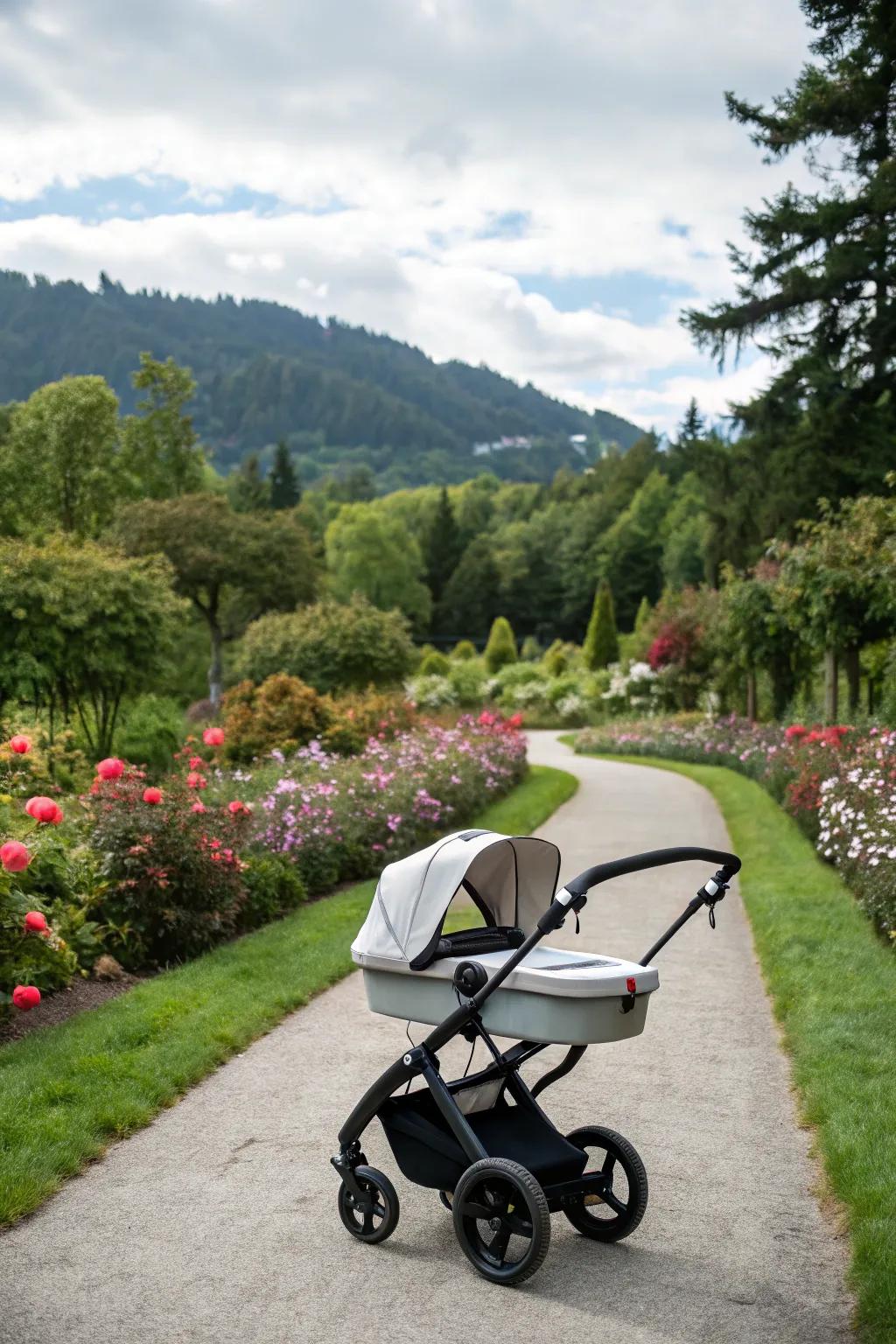 A reliable stroller for effortless family outings.