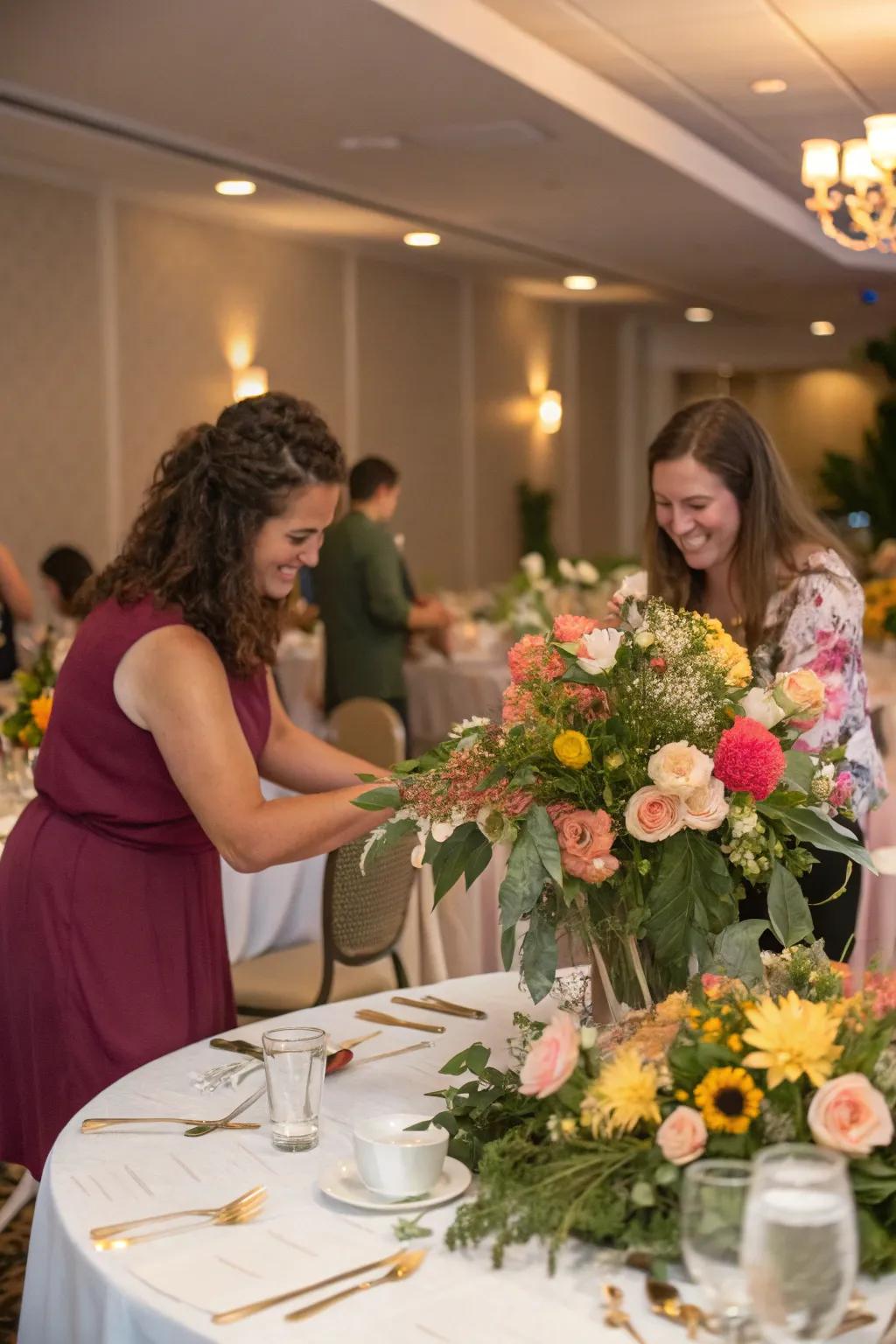 Interactive decor stations that engage and entertain guests.