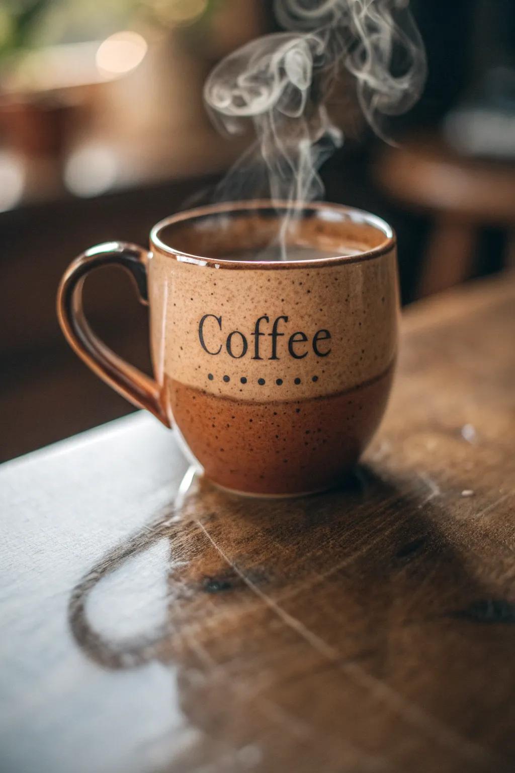 An engraved mug makes your morning routine a bit more personal and special.