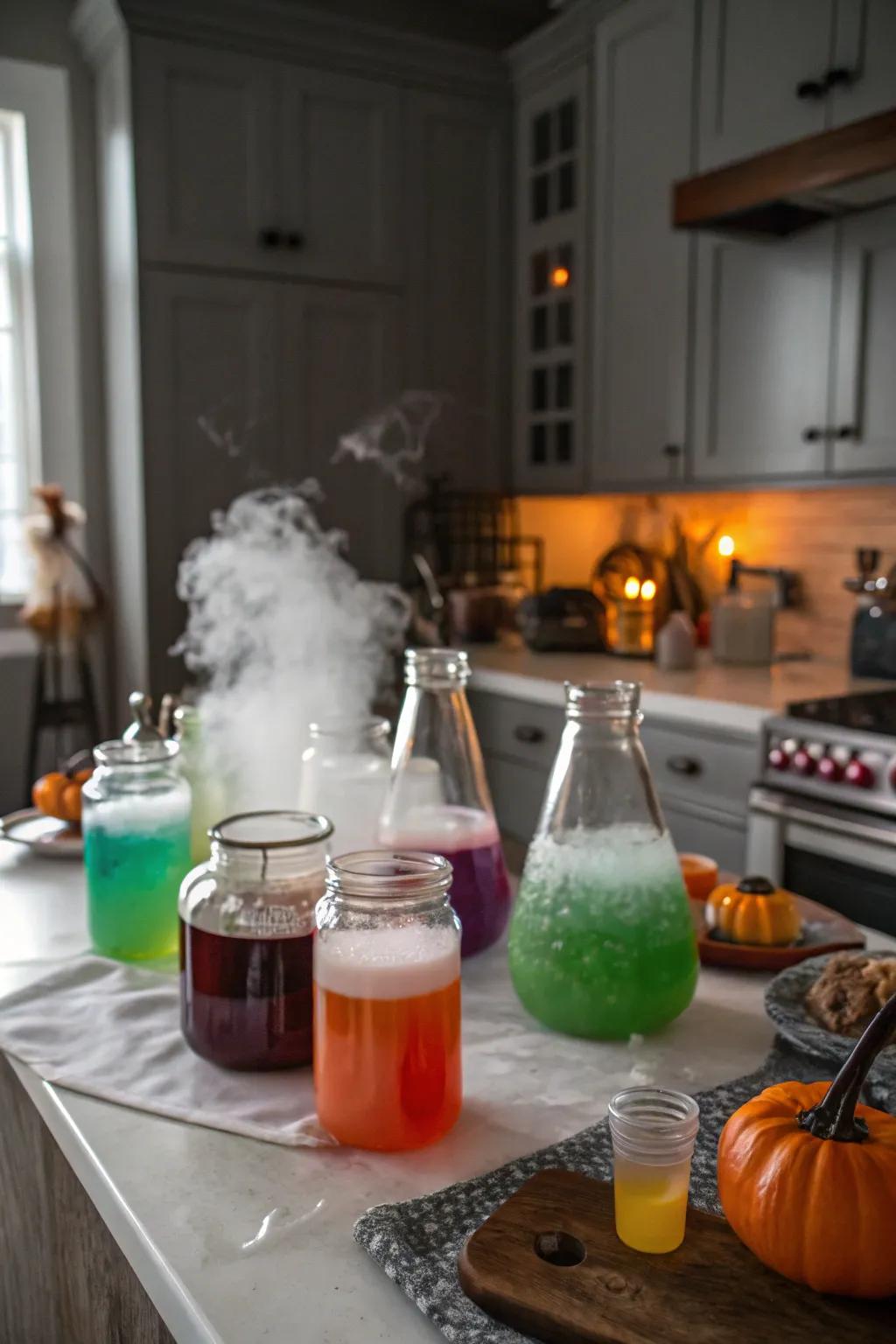 Explore spooky science experiments for a fun twist.