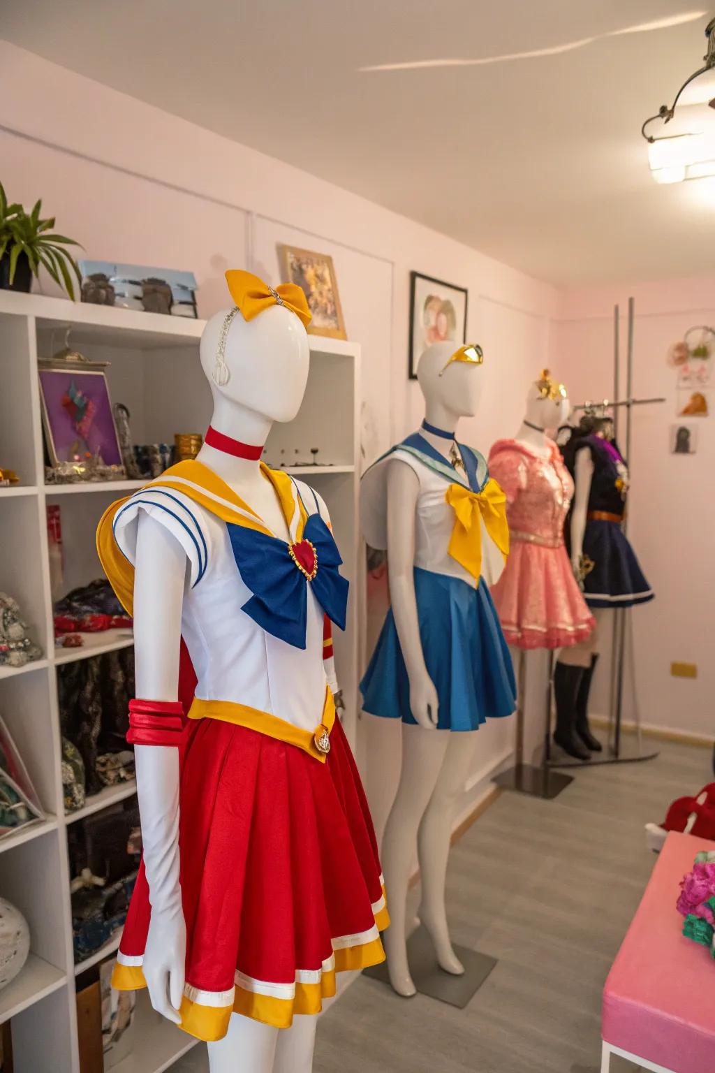 Showcase your cosplay creations in style.