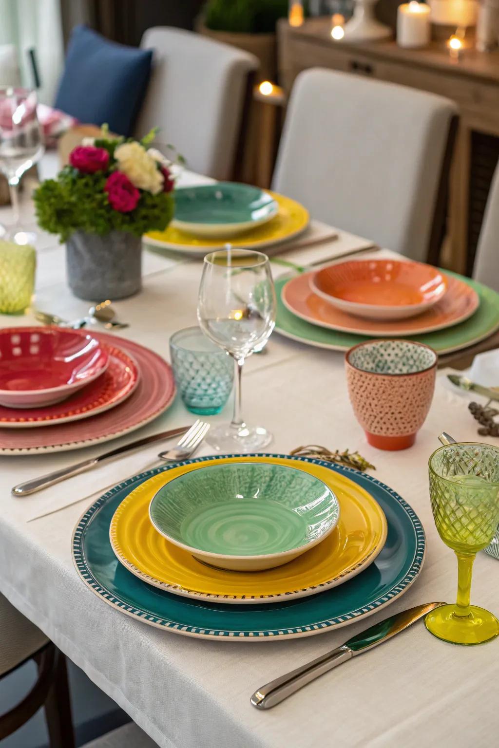A colorful feast for the eyes and palate.