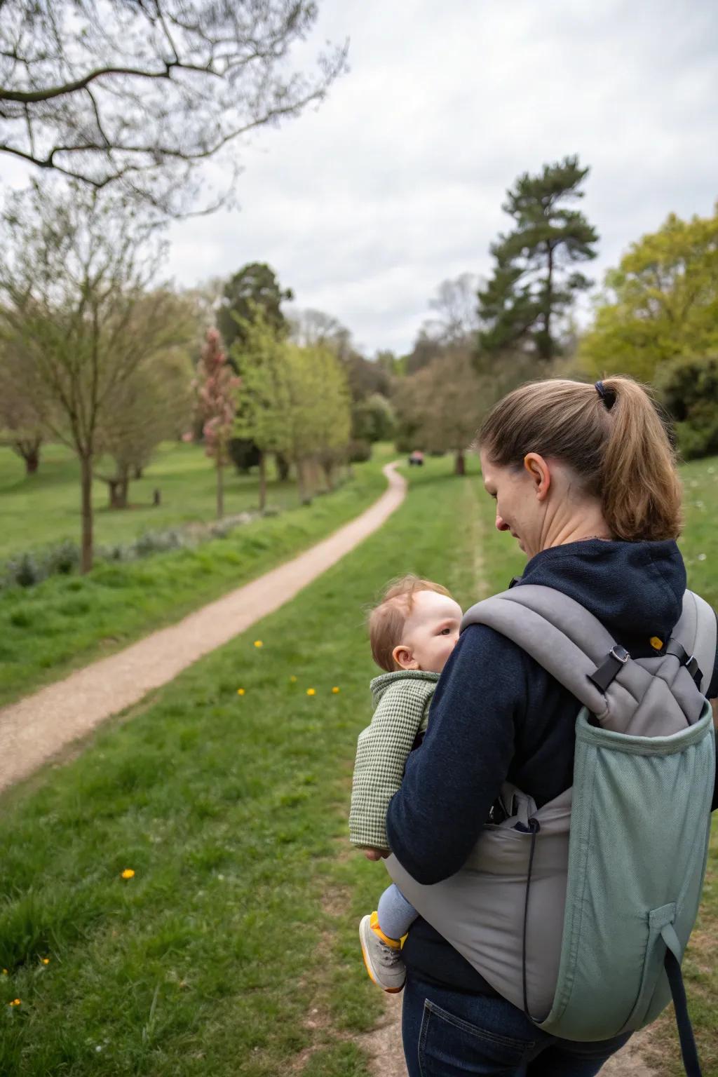 A versatile carrier for keeping your baby close.