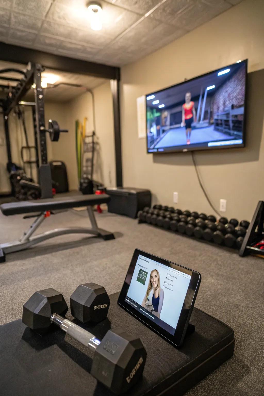 Technology keeps your workouts engaging and varied.