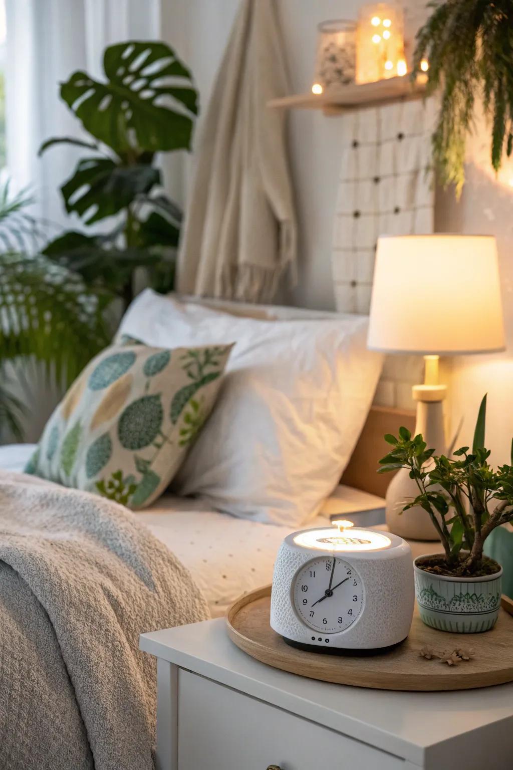 Create a serene retreat with clocks that soothe your senses.