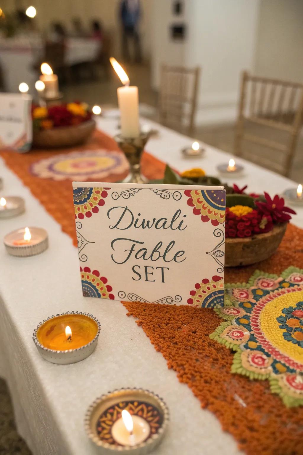 Personalized place cards make each guest feel special and create a welcoming atmosphere.