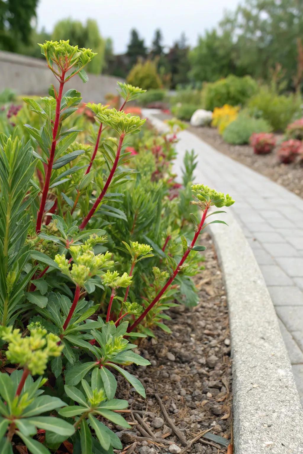 Euphorbia: a sturdy choice for the effortless garden.