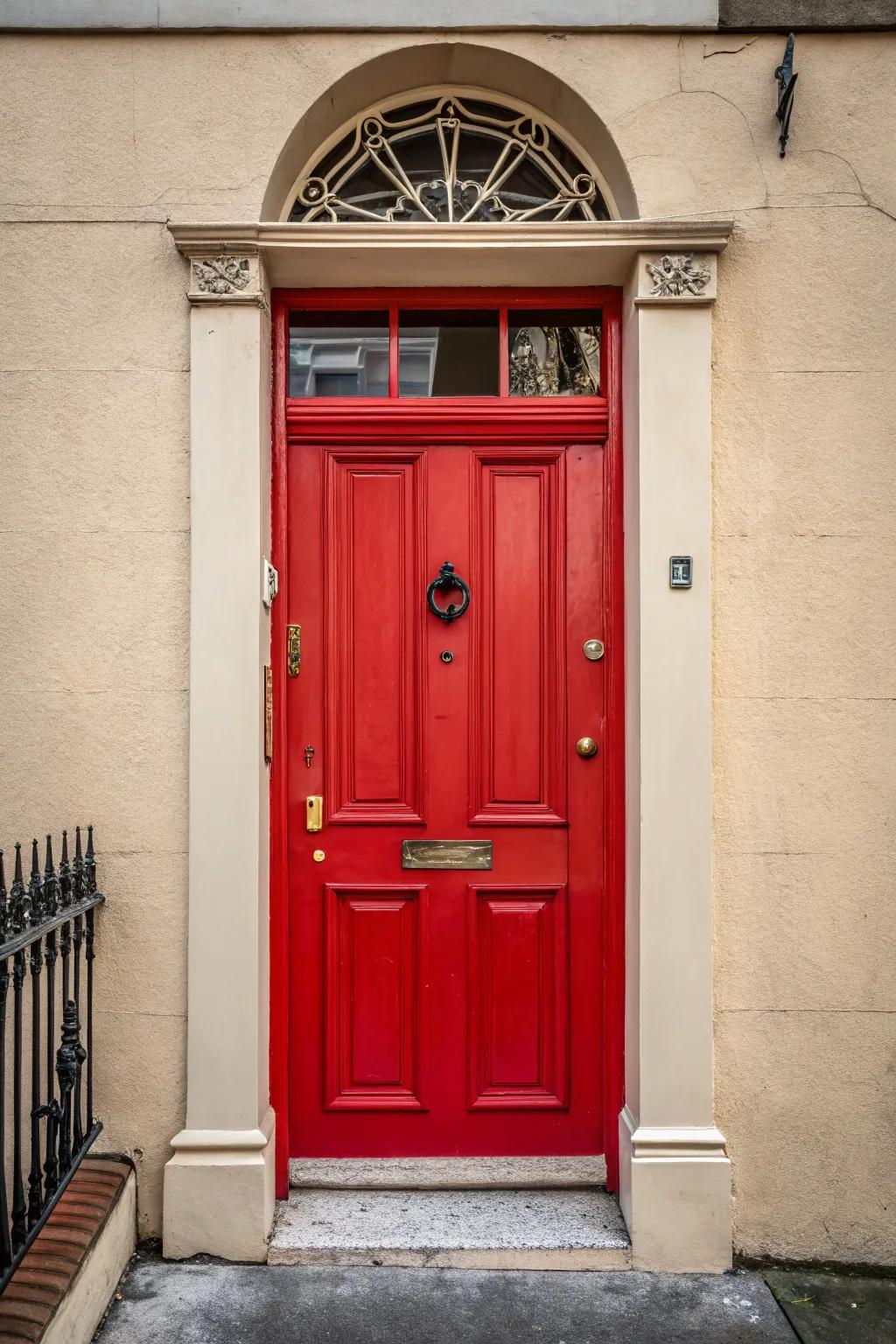 Vibrant colors add personality and energy to your entrance.