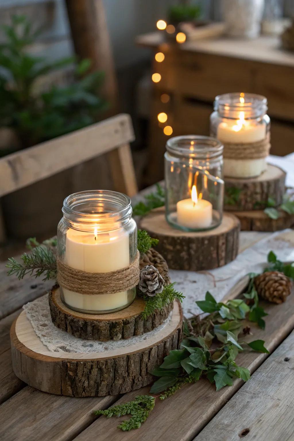 Stylish and sustainable candle holders for every home.