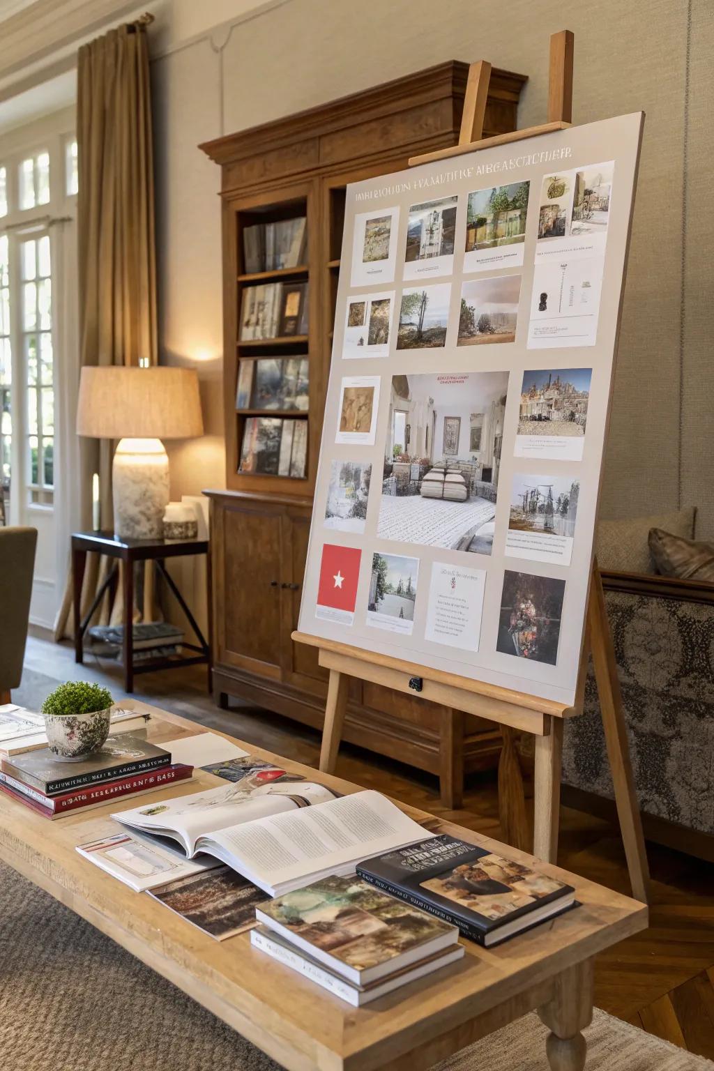 Keep your home aspirations in sight with a dream home vision board.