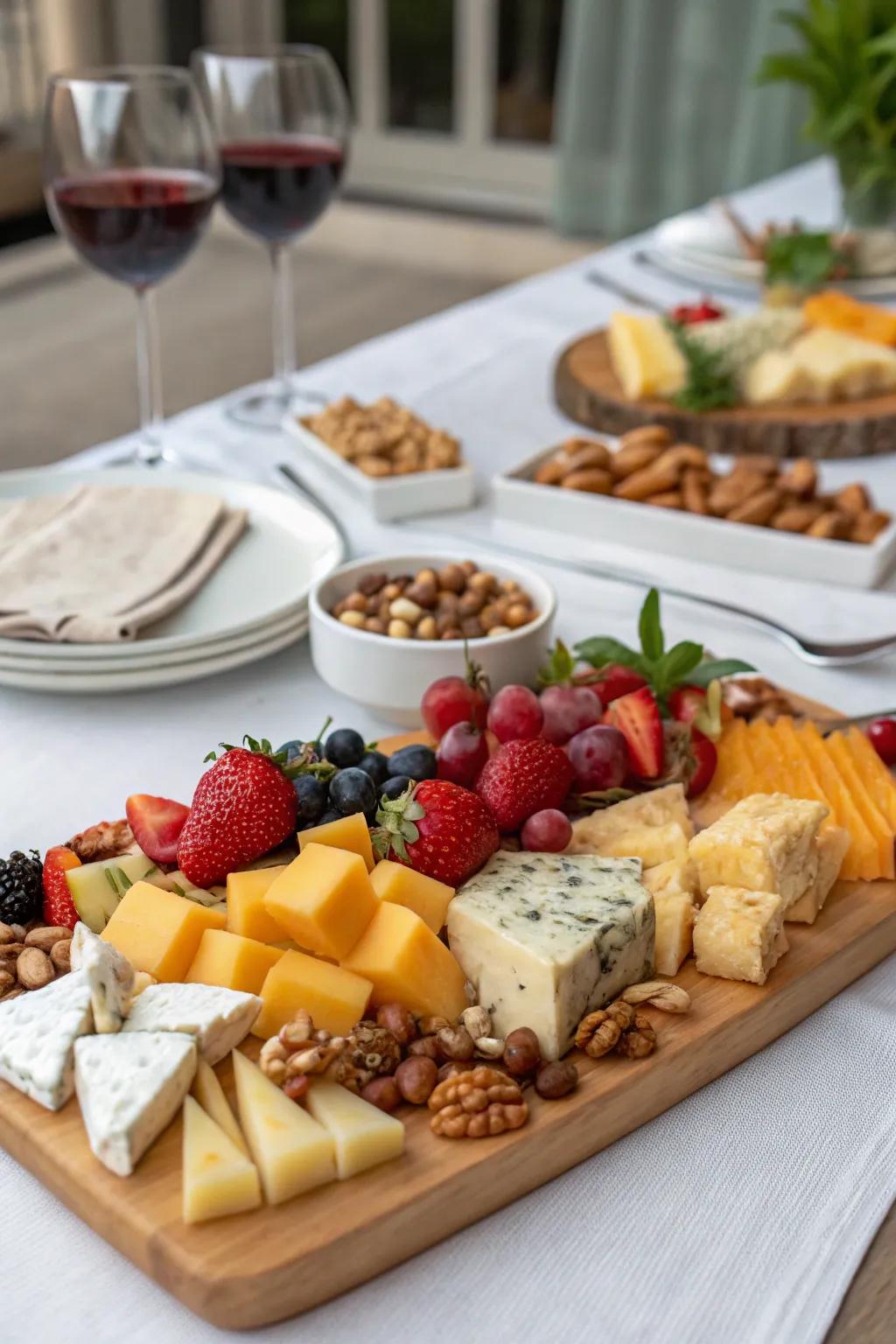 Serve up style with a distinctive cheese board.