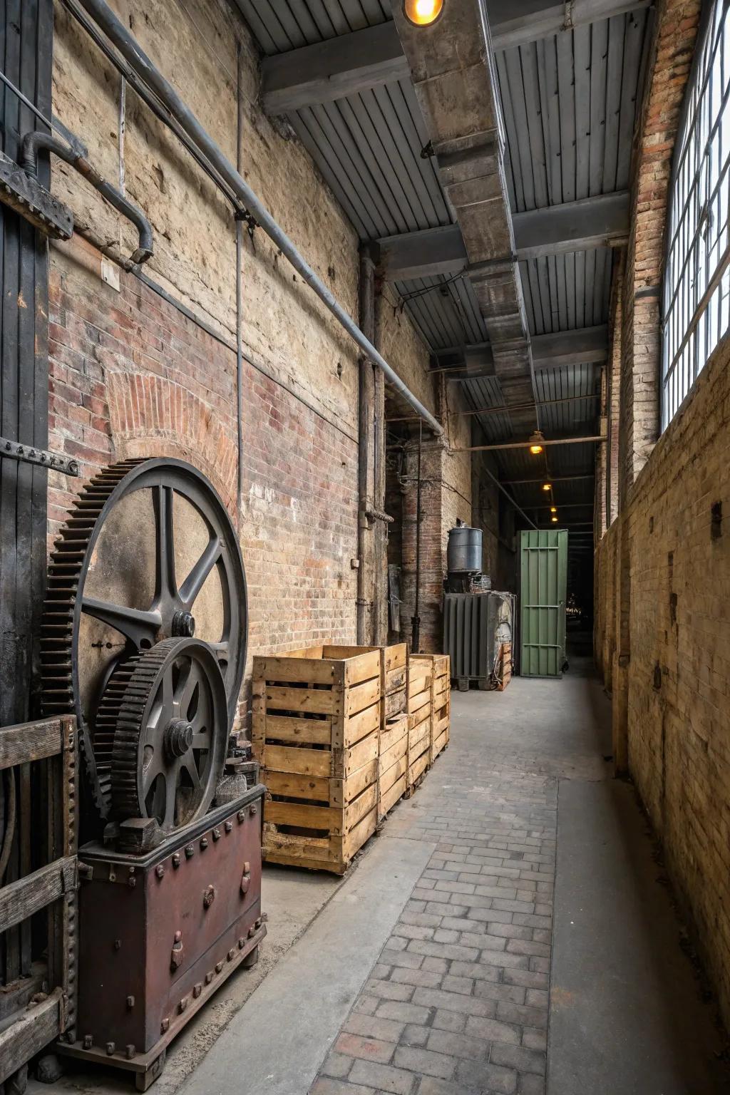 Infuse your space with urban style using industrial design elements in your nook.