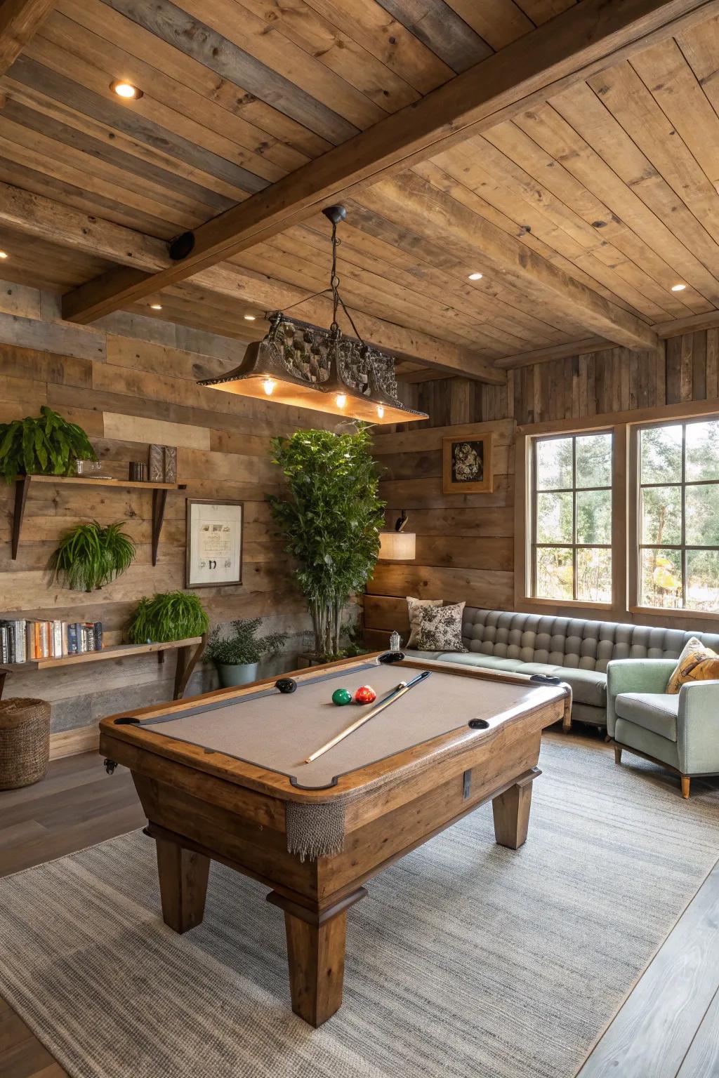 Eco-friendly materials add depth and responsibility to your design.