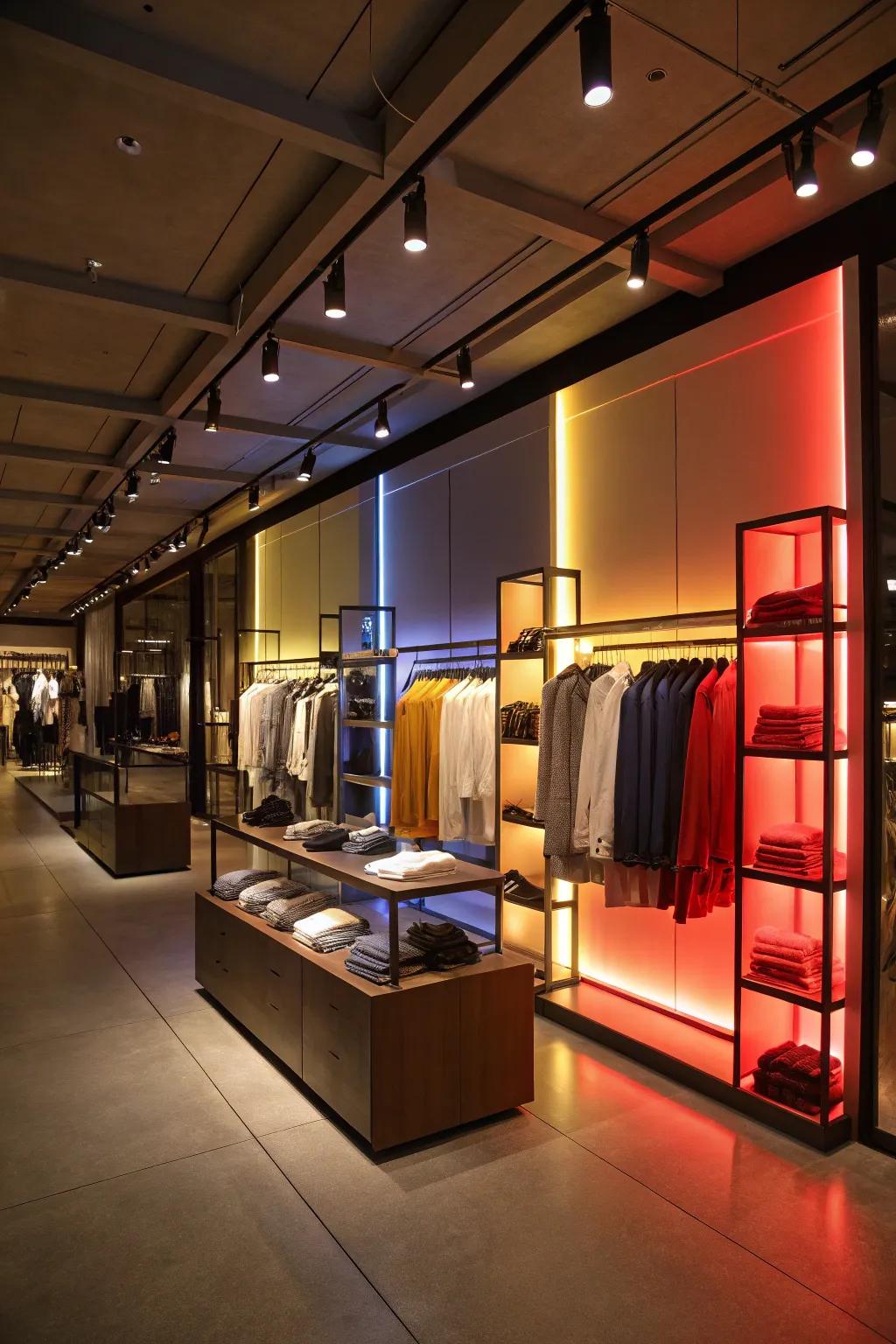 Using color temperature to create mood and enhance product appeal.