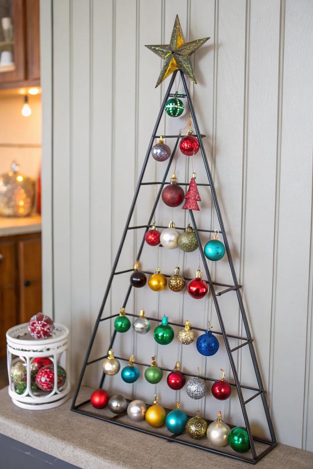 Magnetic ornaments offer a fun and safe decorating option.