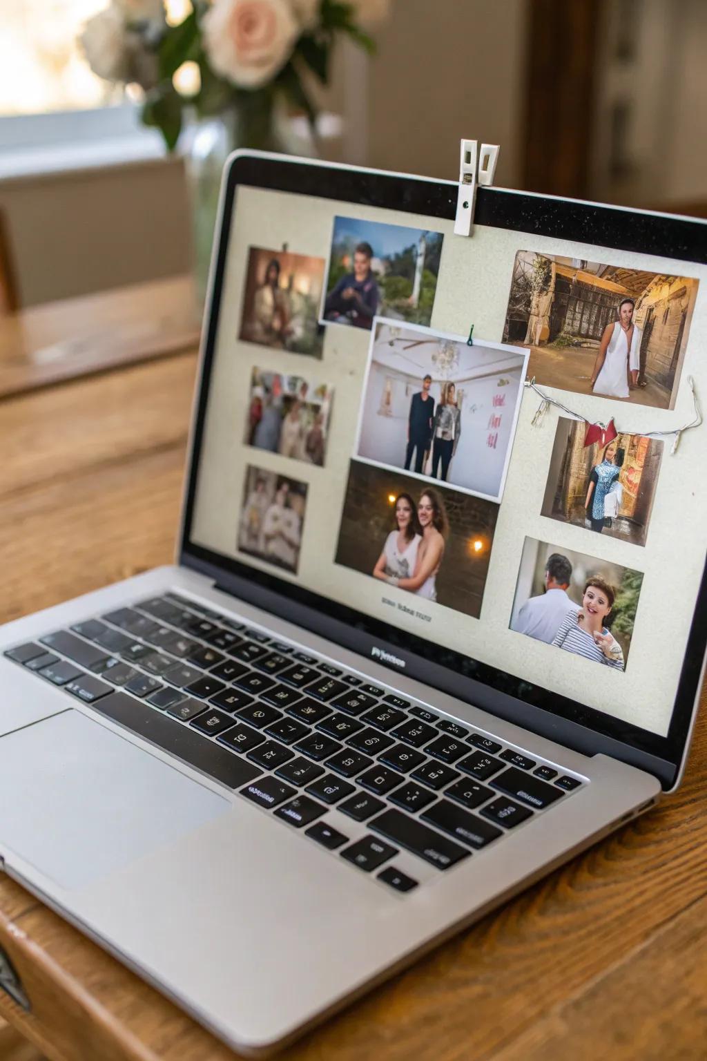 A digital love story showcasing your journey.