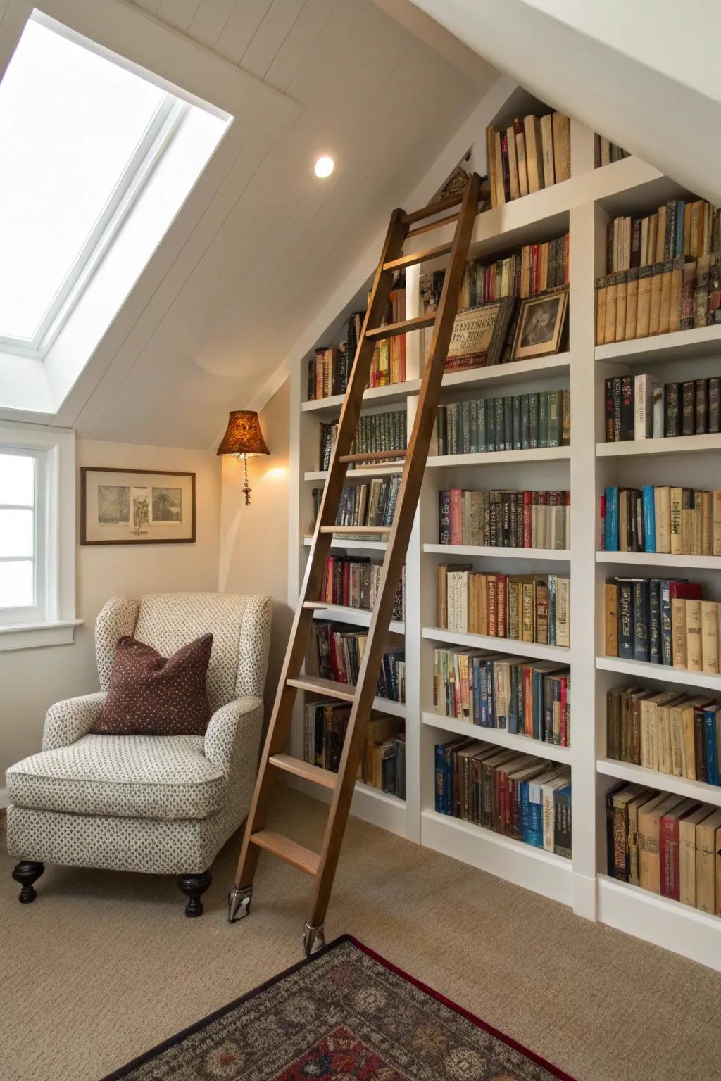 A sophisticated mini library for book lovers.