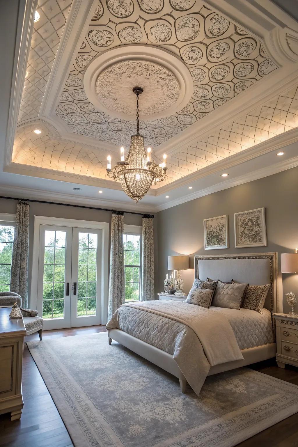 Multi-level designs enhance the architectural appeal of your tray ceiling.
