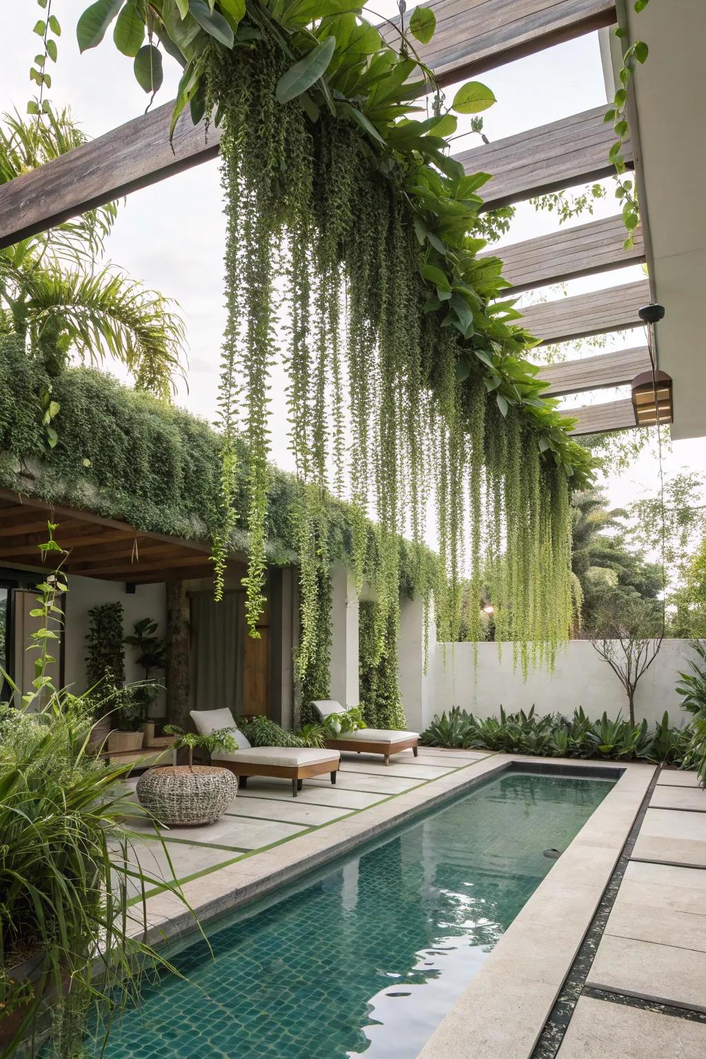 Elevate your decor with a stunning hanging garden.