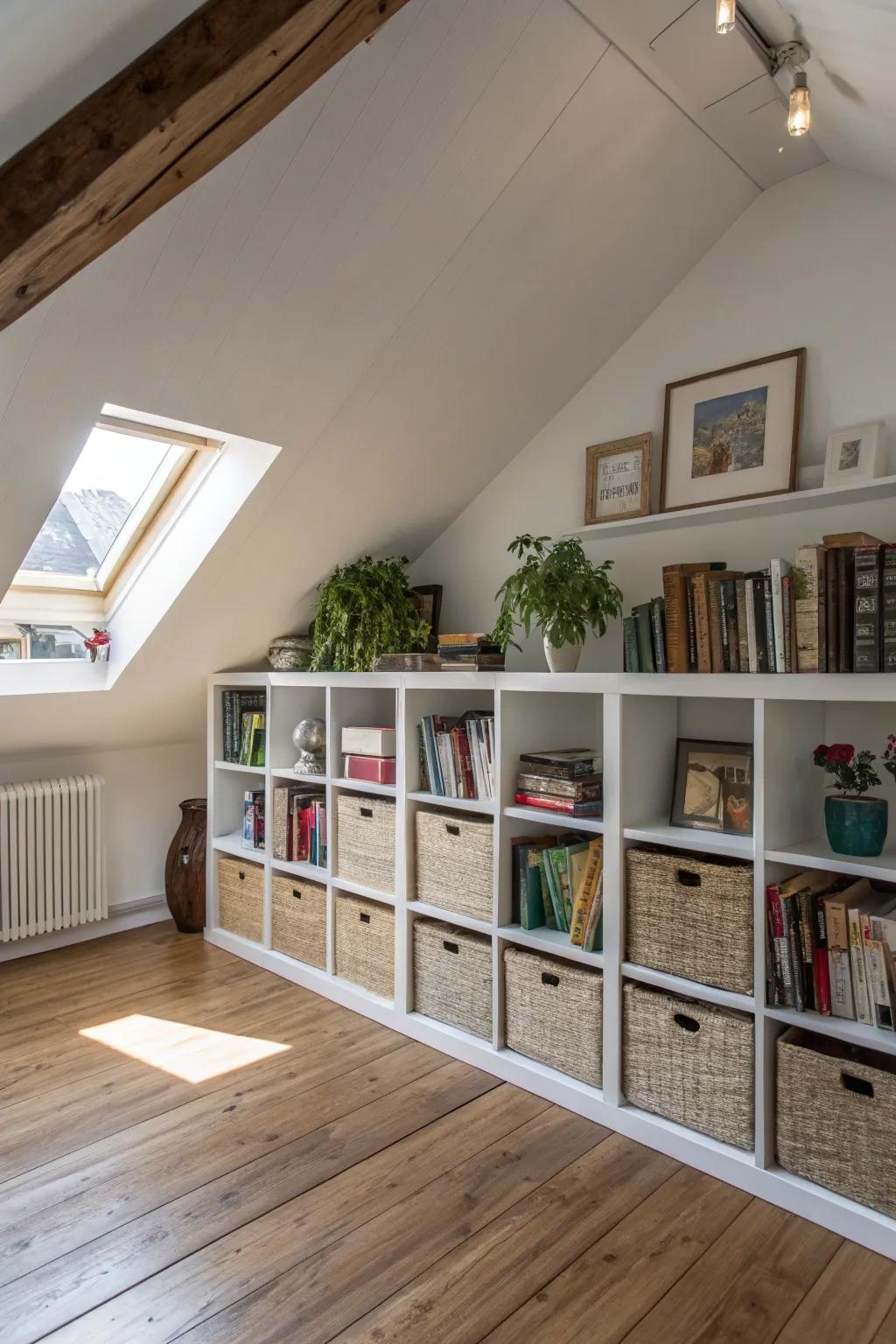 Modular units adapt to your attic's unique layout.