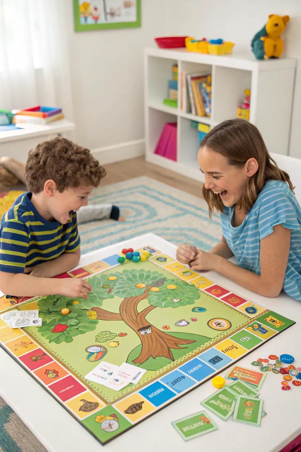 Interactive games make family history fun for kids.