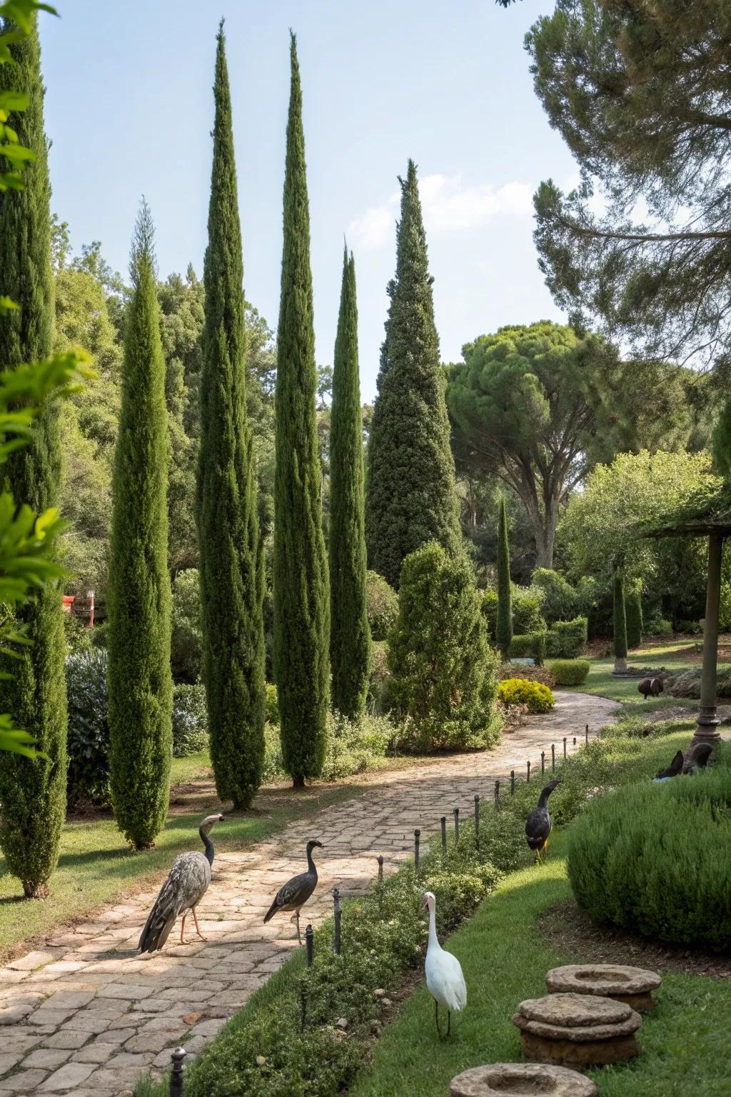 Invite wildlife into your garden with Leyland cypress habitats.