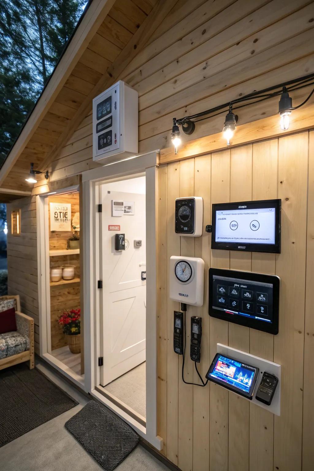 Smart technology brings modern ease to your bunkhouse.