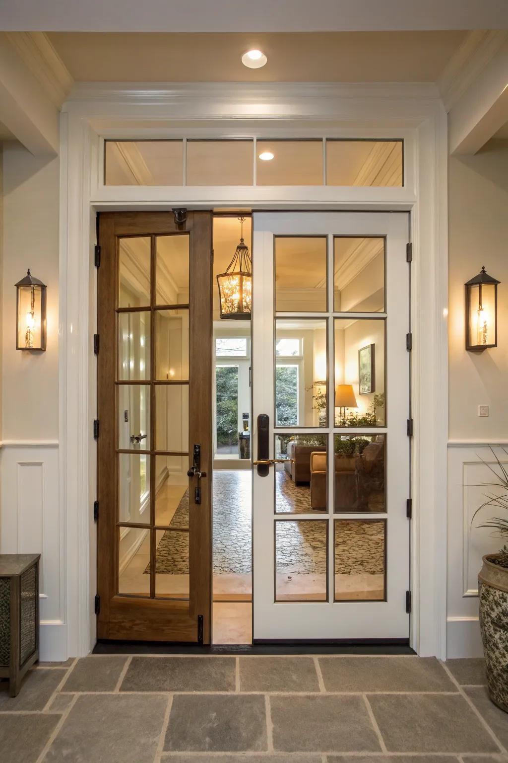 A stylish door creates a memorable first impression for your home.