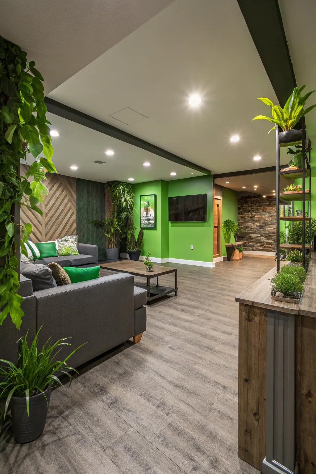 Eco-friendly vinyl flooring supports sustainability.