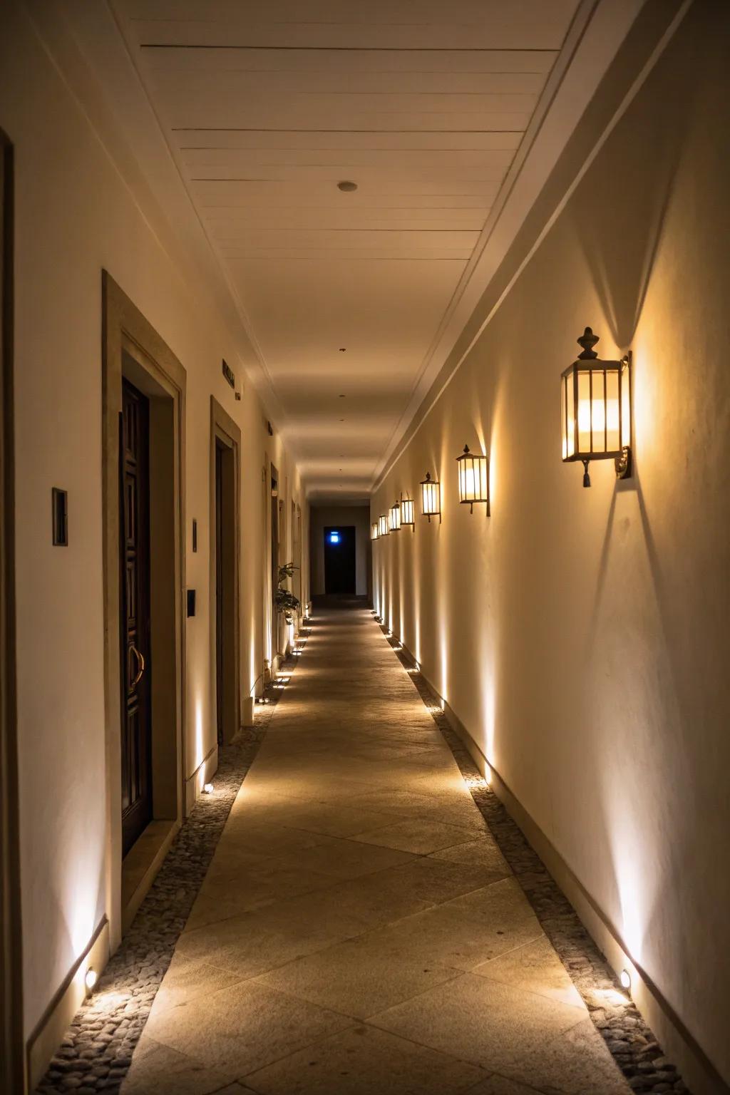 Nightlights offer a gentle glow to softly illuminate spaces.