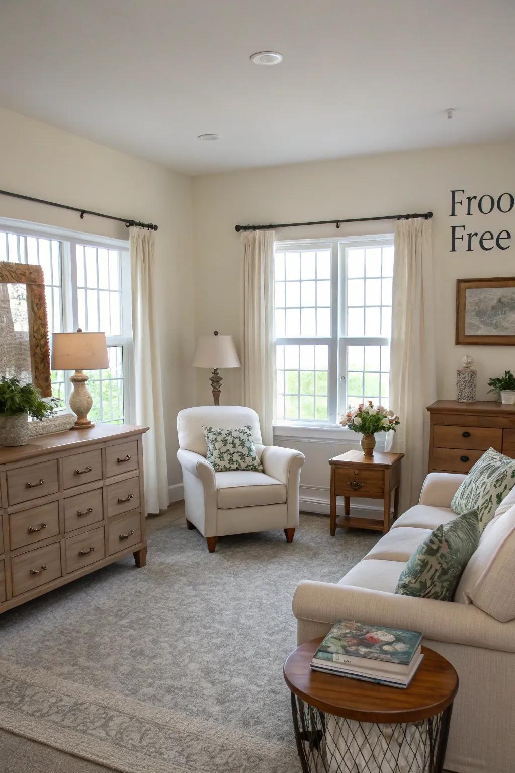 A space free of broken items fosters harmony.