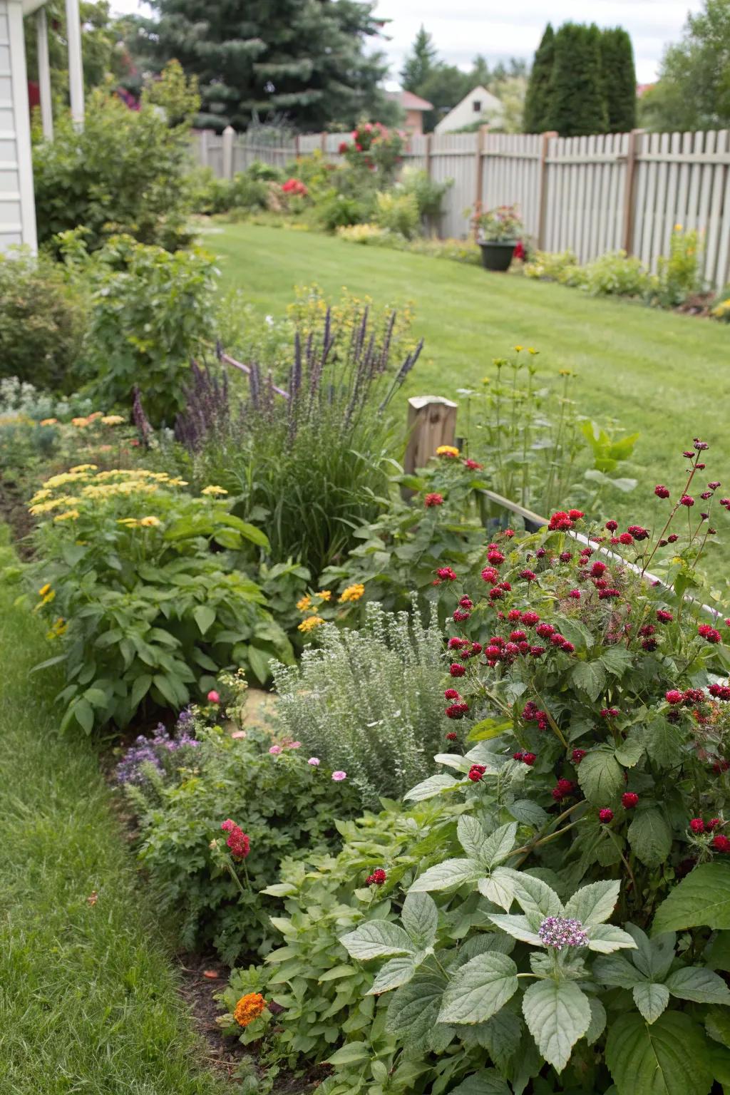 Edible plants add a functional twist to the garden