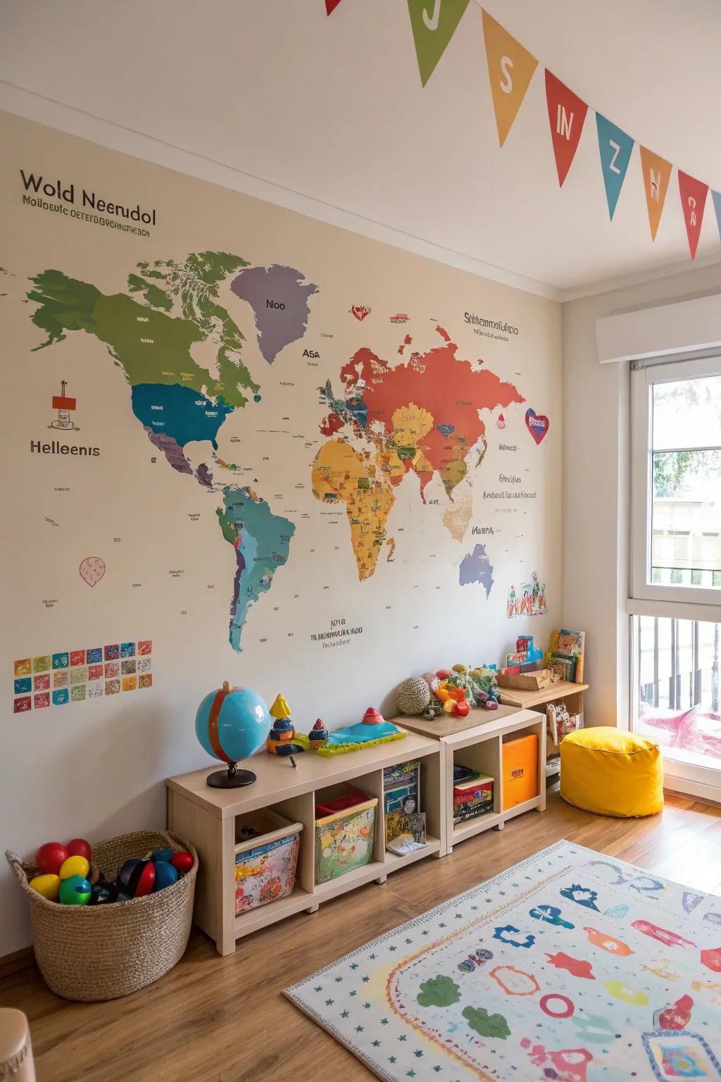 Educational wall maps make learning geography visual and fun.