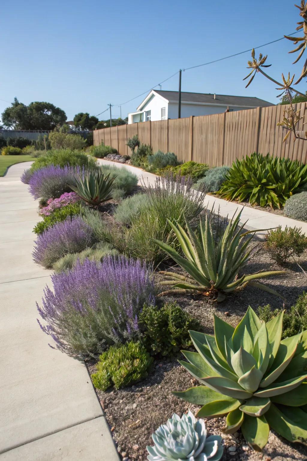 Drought-tolerant plants offer beauty with less water and effort.