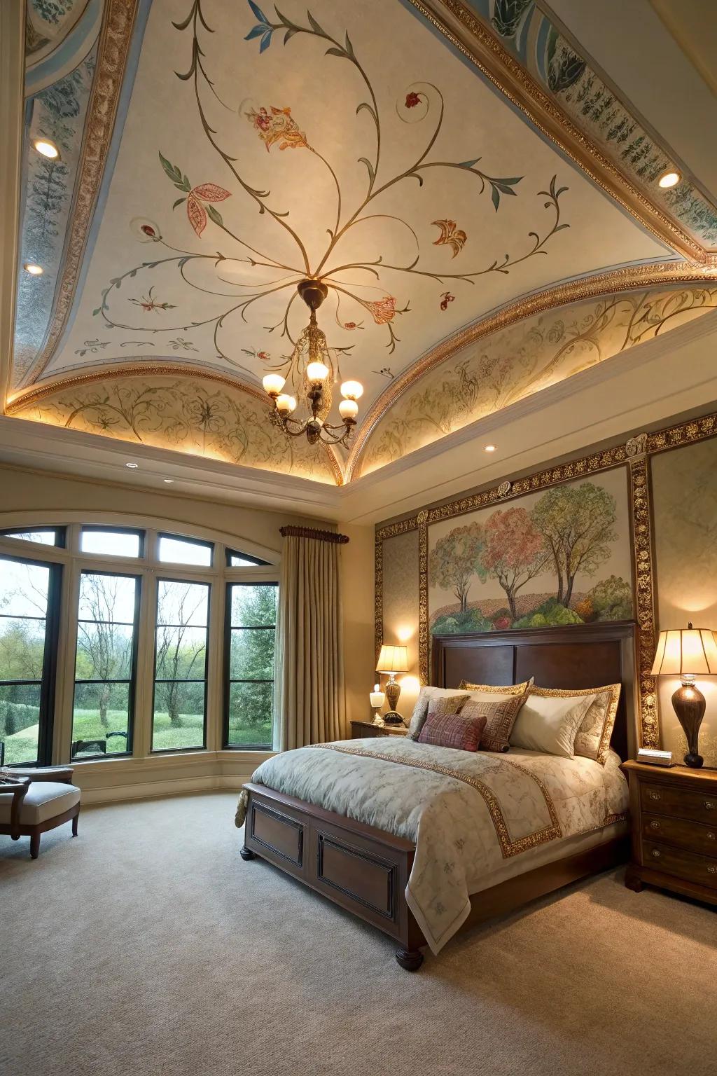 Artistic details can turn your tray ceiling into a personal masterpiece.