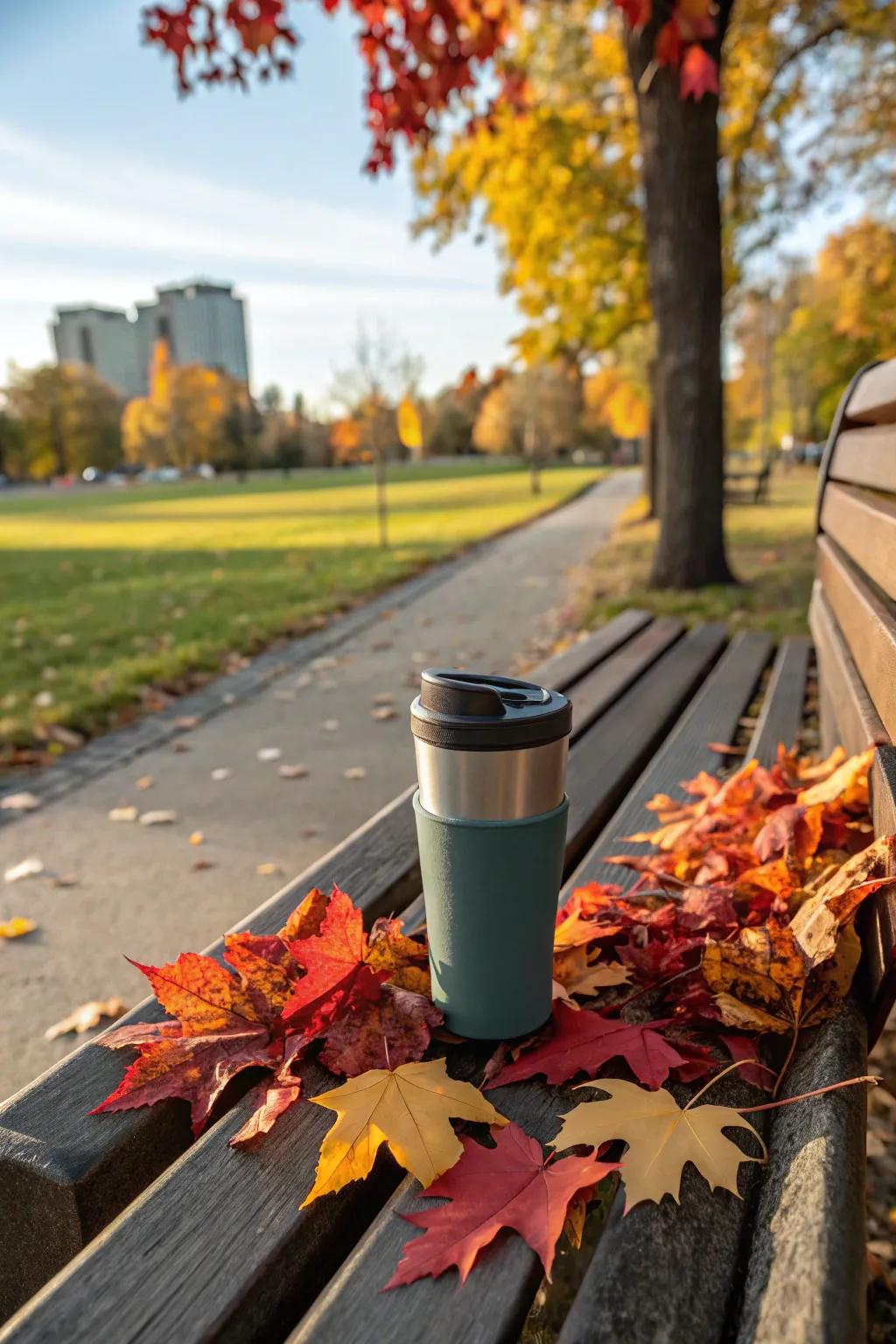 Sip sustainably with stylish and practical travel mugs.