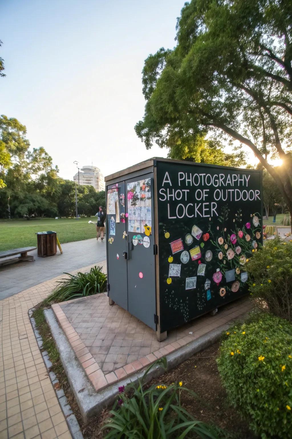 Maximize style and function with a magnetic chalkboard.