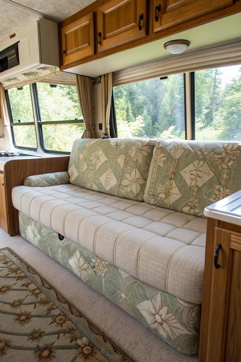 Eco-friendly fabrics offer sustainable and stylish solutions.