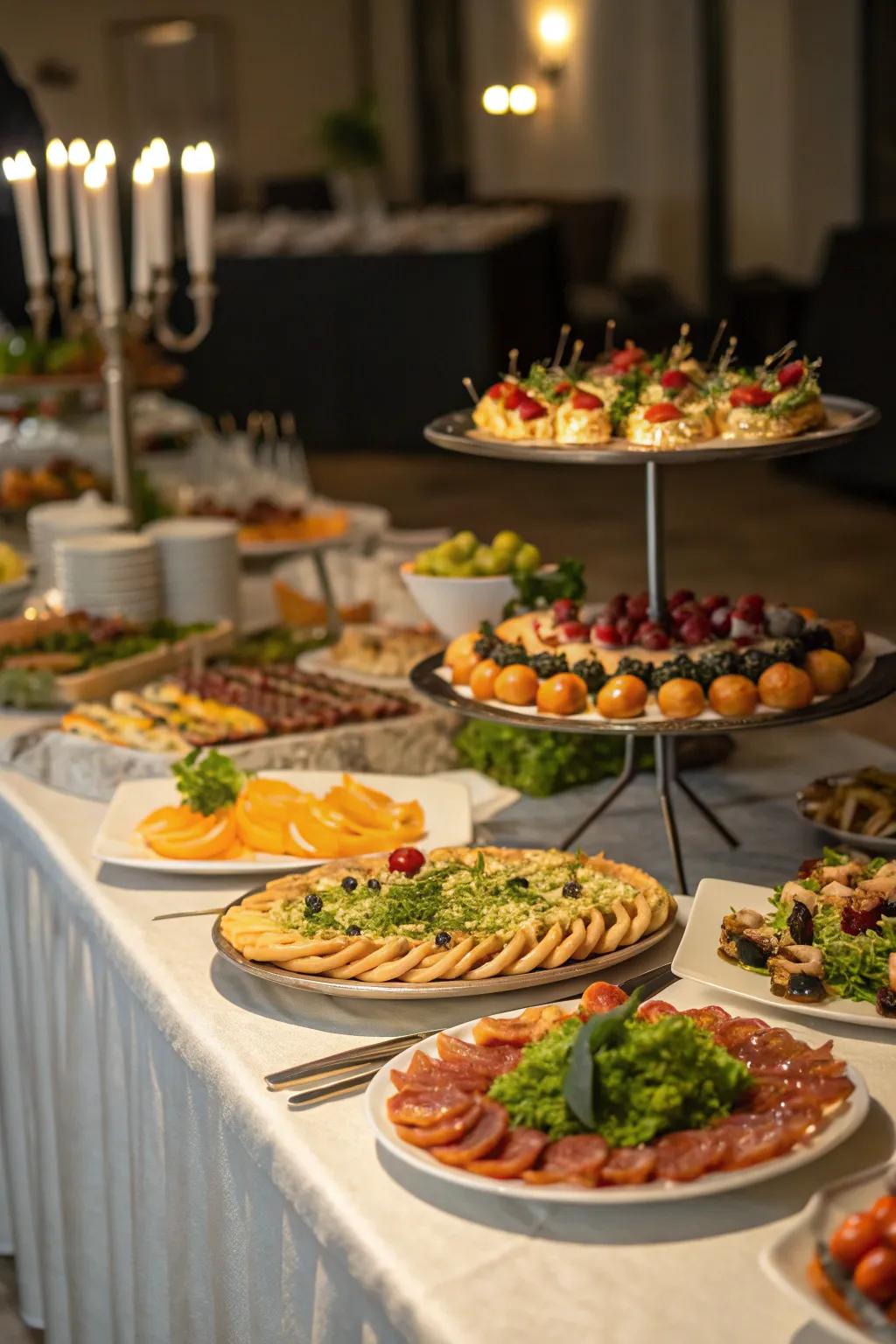 Artistic food presentation that delights both the eyes and the palate.