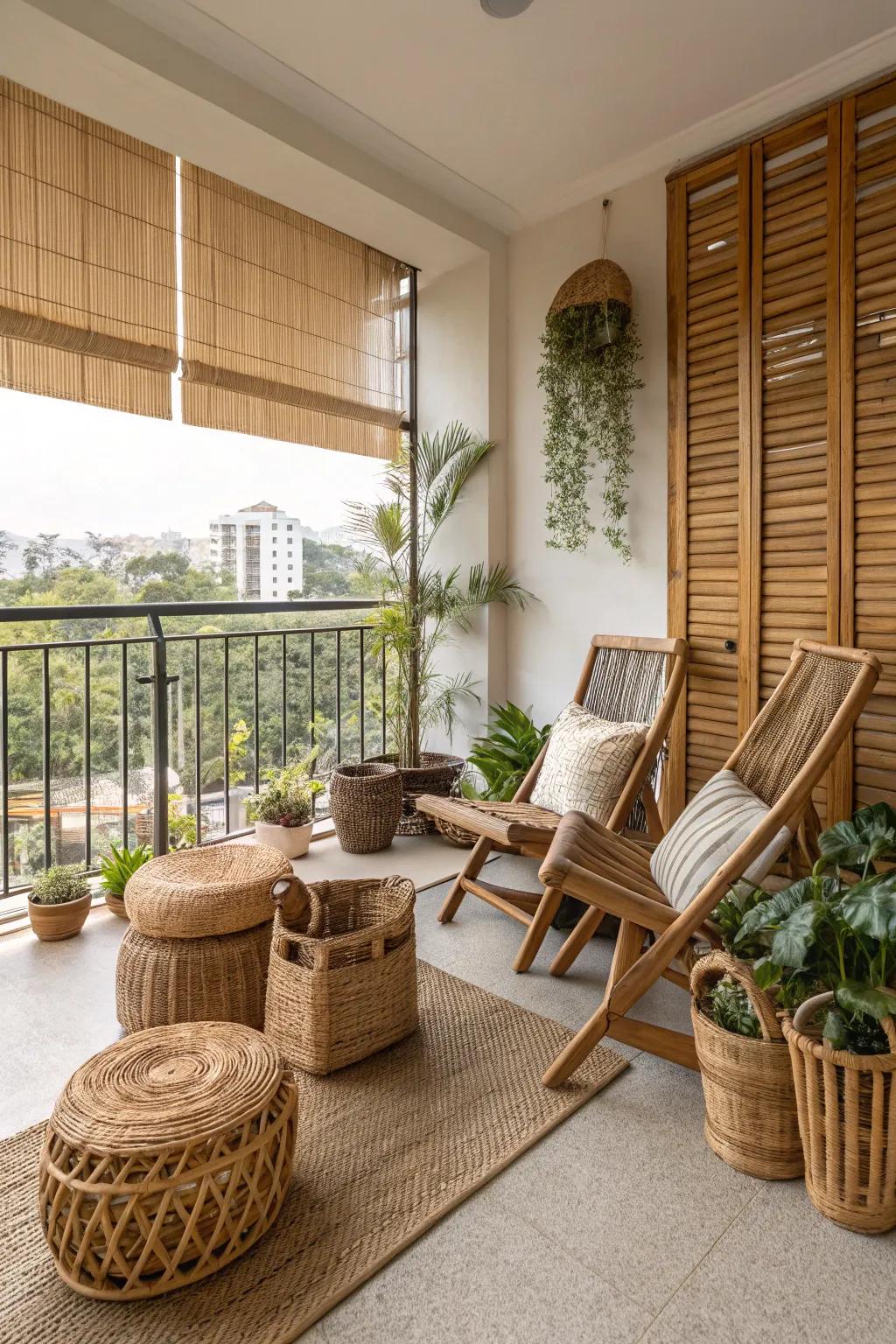 Sustainable materials offer beauty and eco-friendliness.