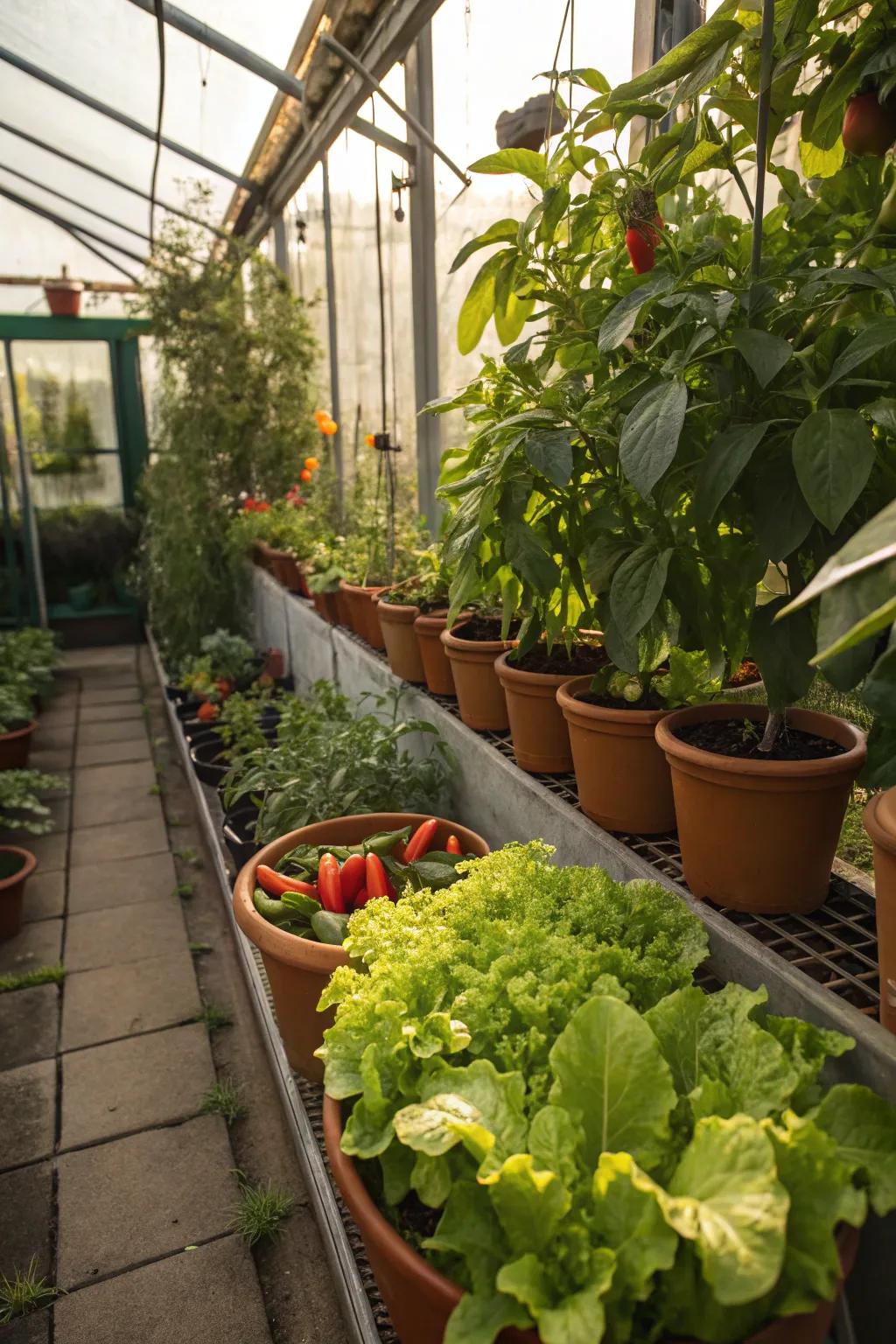 An edible garden brings fresh flavors directly into your home.