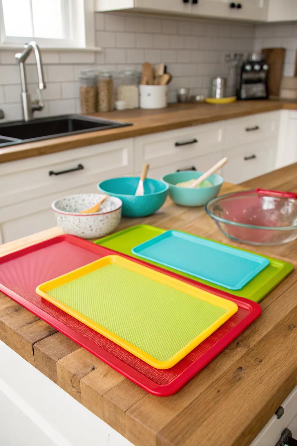 Make baking a breeze with reusable silicone mats.