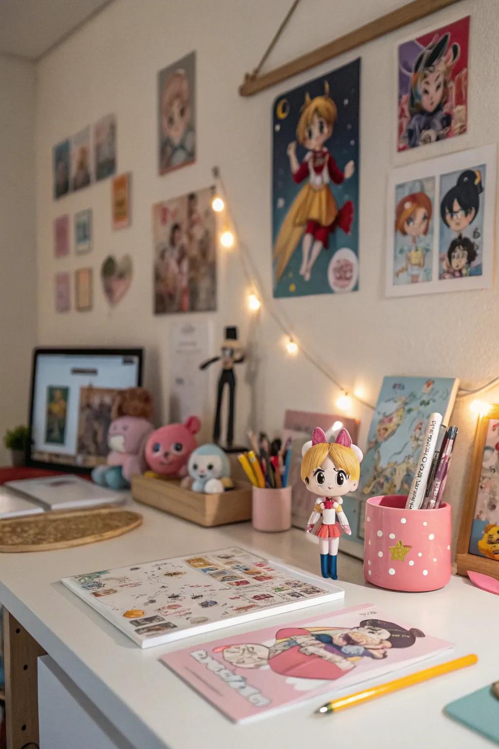 Complete your room with charming anime accessories.