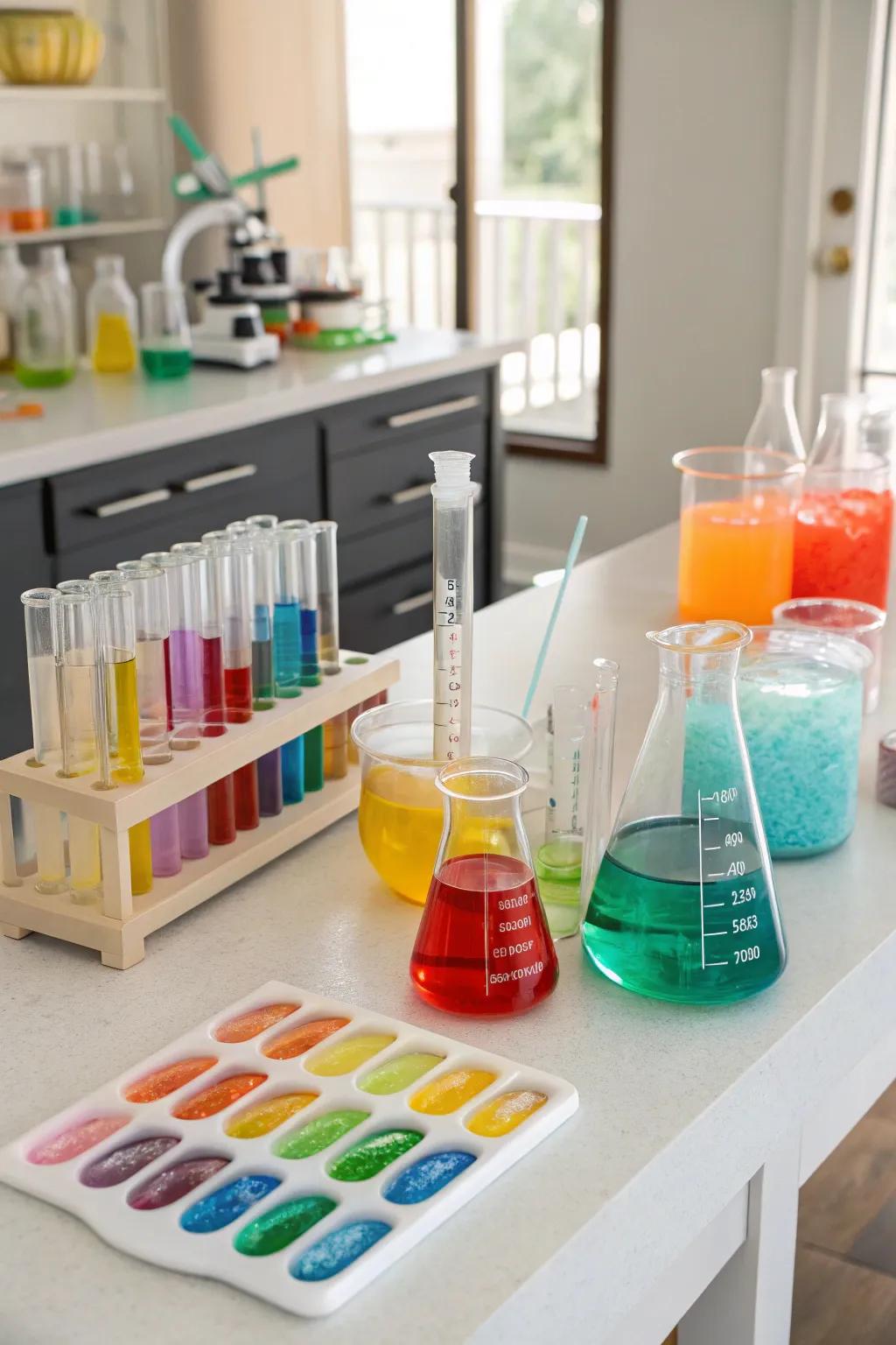 An engaging home science lab setup for curious minds.