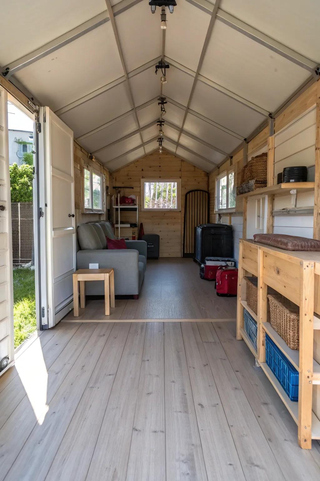 A flexible layout ensures your bunkhouse meets all your needs.