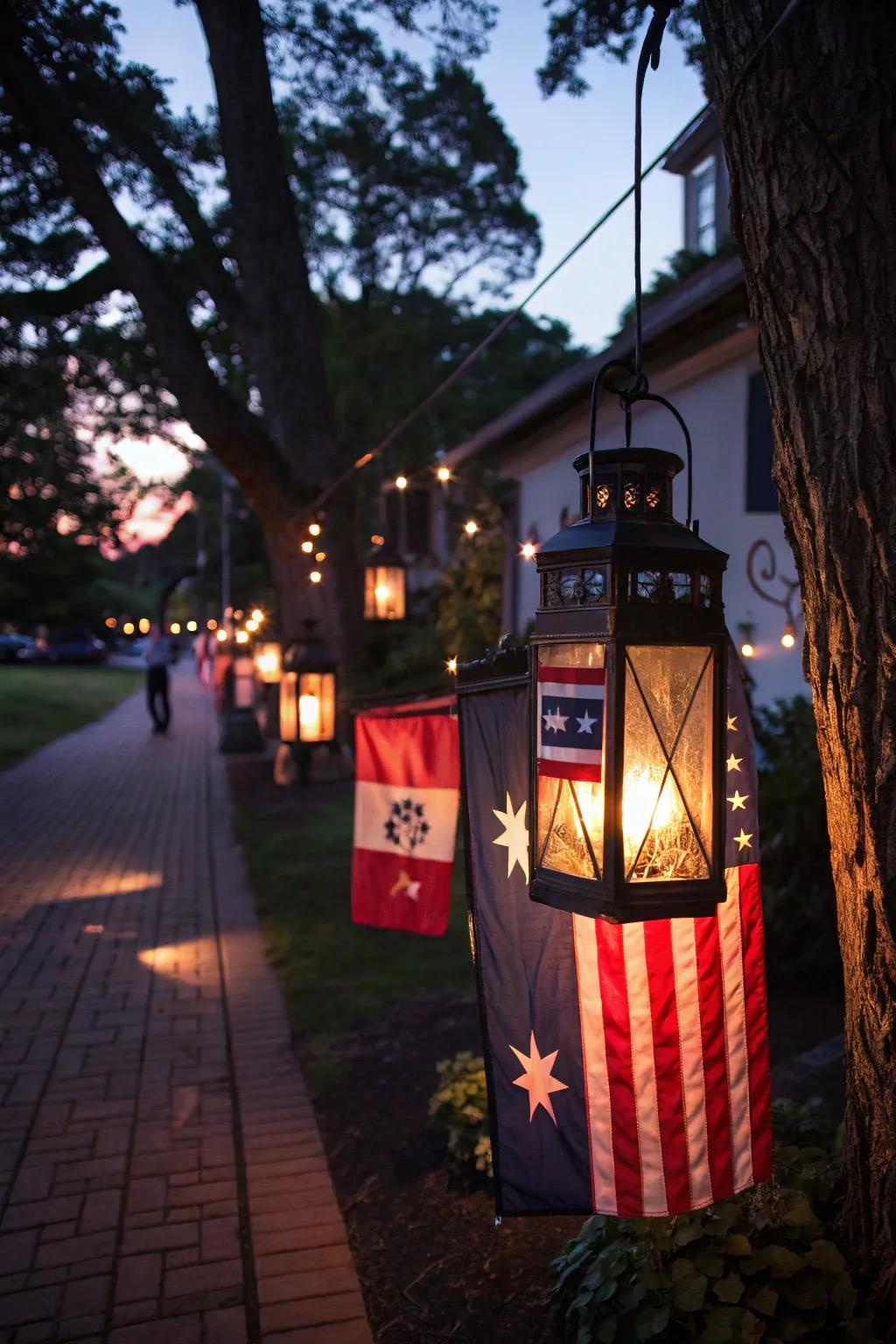 Lanterns to light up the night.