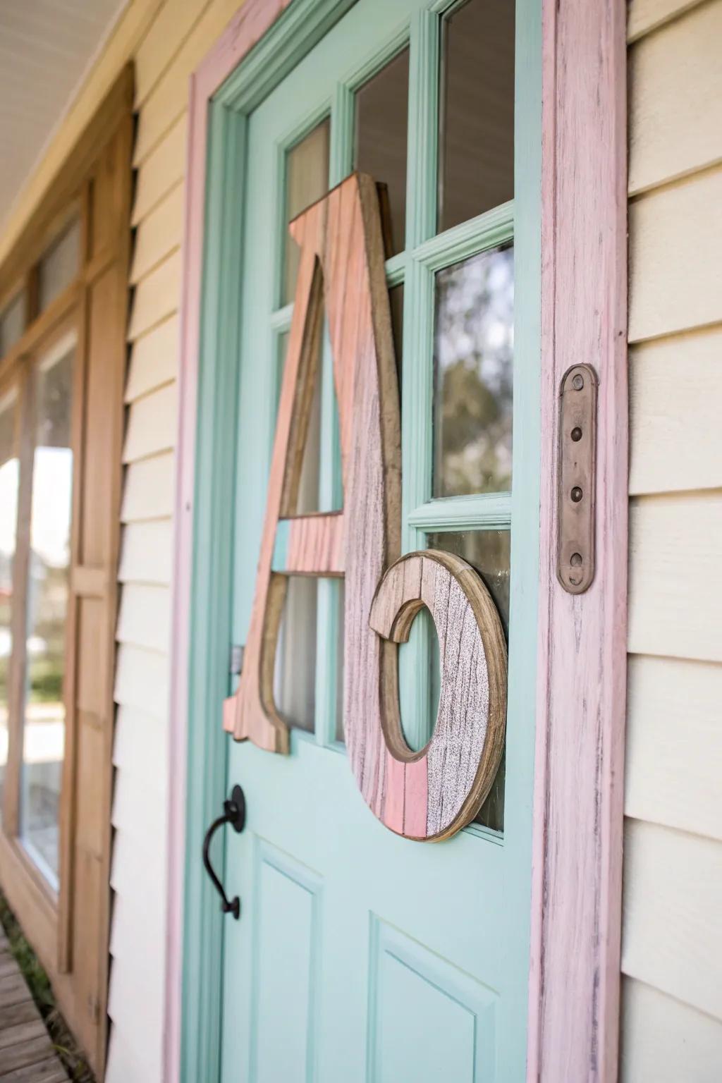 A personalized initial adds a bespoke and elegant touch.