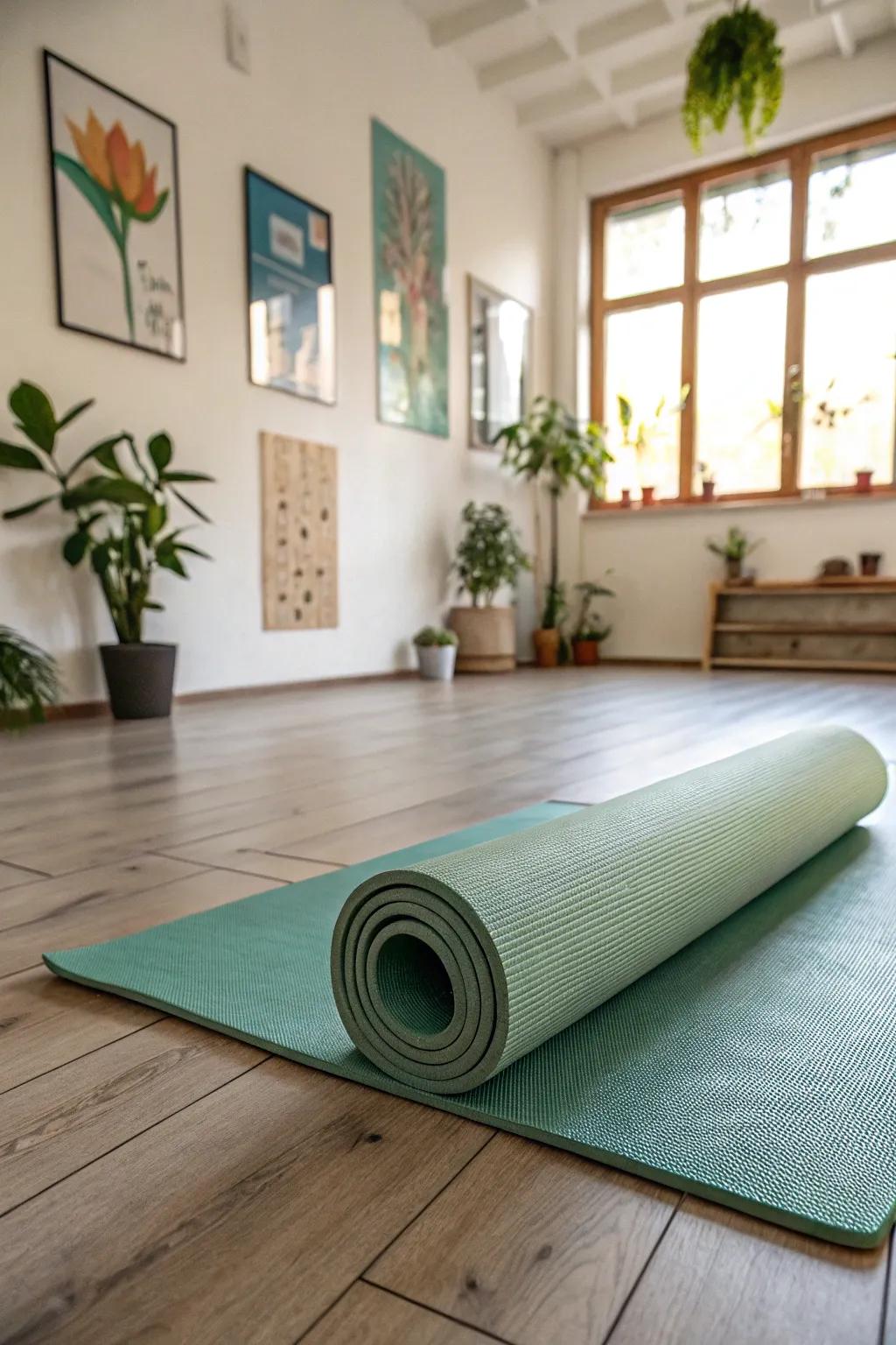 Enhance your yoga practice with mats that respect the Earth.